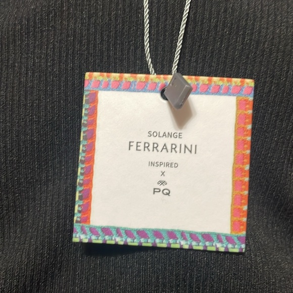 PQ Swim 🖤 Platinum Black Pearl Crochet-Trim One Piece - Picture 3 of 5